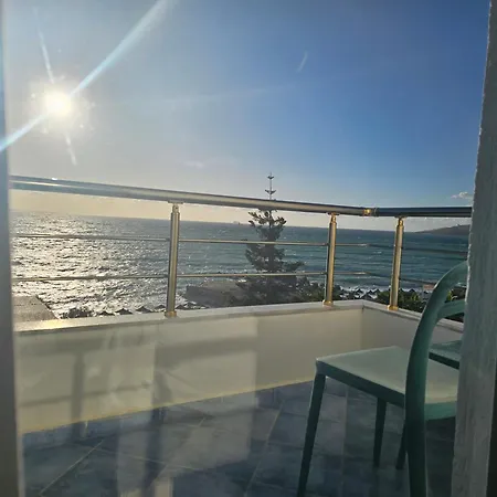 Apartment 1bed Beachfront With Seaview Balcony - 5mintobeach Sarande